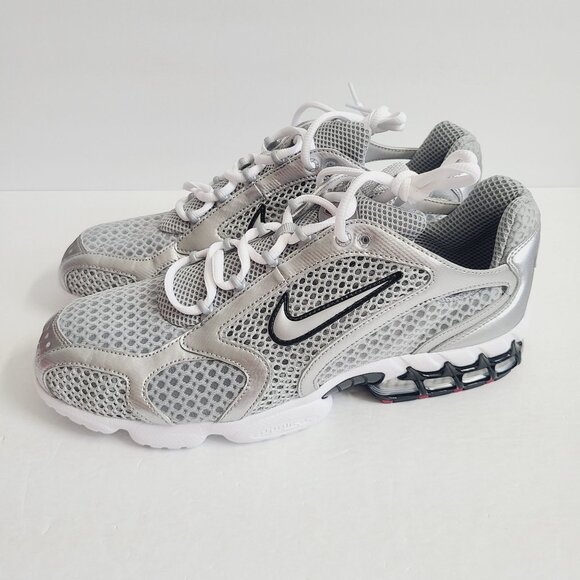 NEW Nike Air Zoom Spiridon Cage 2 Shoes CJ1288-001 Size 12.5 Gray Silver main image 7